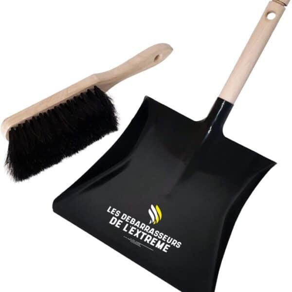 Balai, balayette et pelle - "Harry Tropvert"